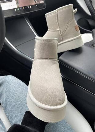 Угги женские замшевие осенние весенние зимние осінні весняні зимові