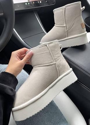 Угги женские замшевие осенние весенние зимние осінні весняні зимові