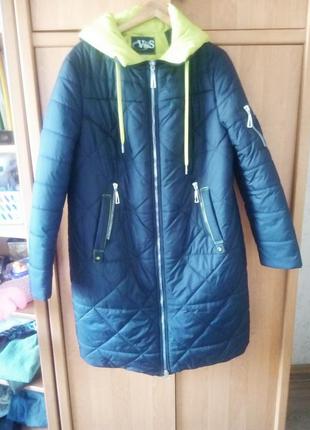 Нове зимове пальто куртка4 фото