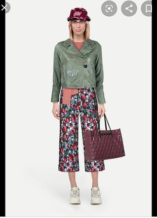 Легкие кюлоты в цветочный принт okeysi collection