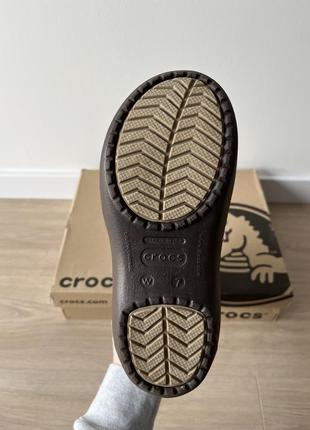 Чоботи crocs (37-38) rainfloe boots оригінал осінні резинові сапоги5 фото