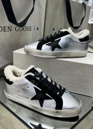 Кеди зимові кросівки снікерси  golden goose ggdb