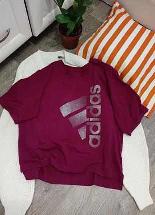 Шикарная актуальная футболка adidas4 фото