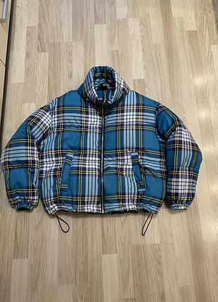 Куртка пуффер тёплая topshop размер l
