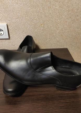 Шкіряні чоловічі черевики, туфлі 46 р