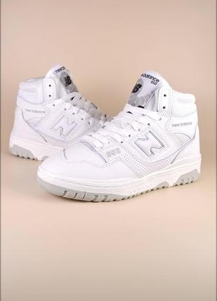 Женские кроссовки new balance 650 white