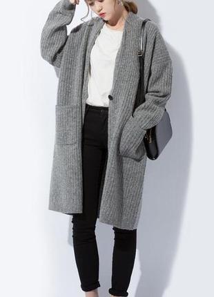 💯% шерстяной кардиган uniqlo