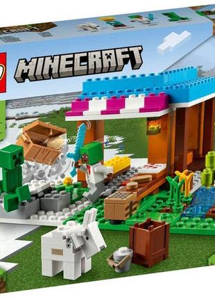 Конструктор lego minecraft пекарня 157 деталей (21184)