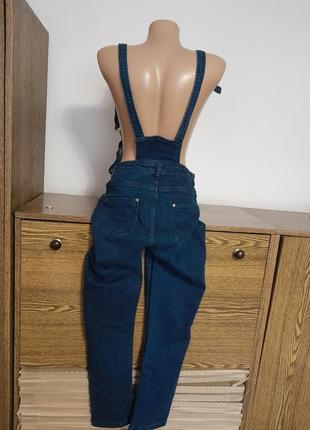 Комбінезон з штанами новий джинсовий2 фото