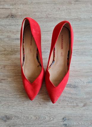 Красные туфли на каблуках mariamare2 фото