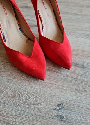 Красные туфли на каблуках mariamare3 фото