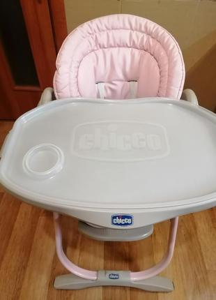 Стілтчик для годування chicco polly magic рожевий.2 фото