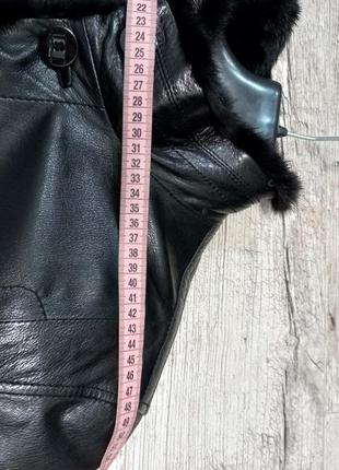 Дубленка натуральная кожа