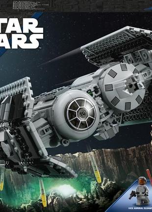 Конструктор lego star wars бомбардувальник tie 625 деталей (75347)