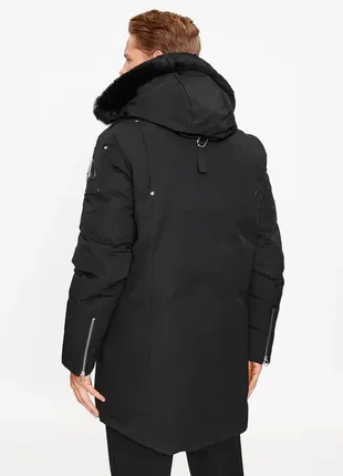 Moose knuckles куртка парка original stirling m32mp261s черный regular fit2 фото