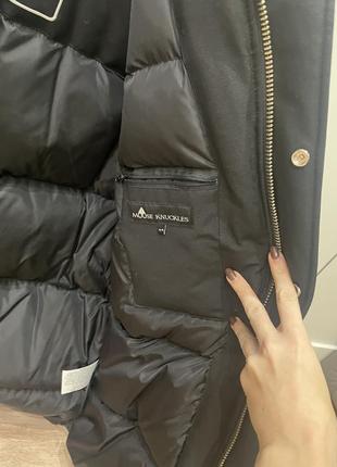 Moose knuckles куртка парка original stirling m32mp261s черный regular fit10 фото