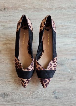 Леопардовые туфли на каблуках mariamare2 фото