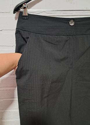 Жіночі класичні широкі від бедра прямі штани брюки2 фото