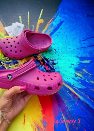 Классические сабо для ежедневного ношения Flat crocs classic clog
