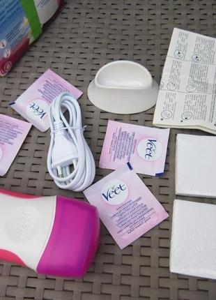 Набір для депіляції  veet easywax електрична система для видалення волосся теплимтеплим  50 мл