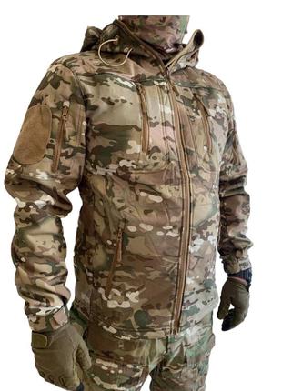 Куртка тактична softshell  multicam s-xxxl