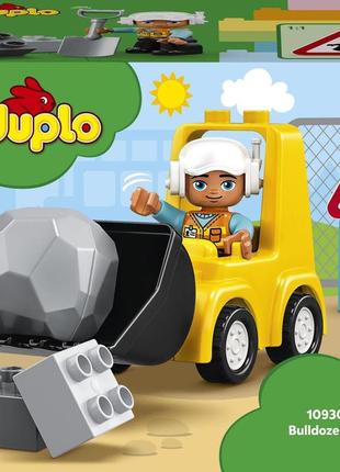 Конструктор lego duplo бульдозер 10 деталей (10930)