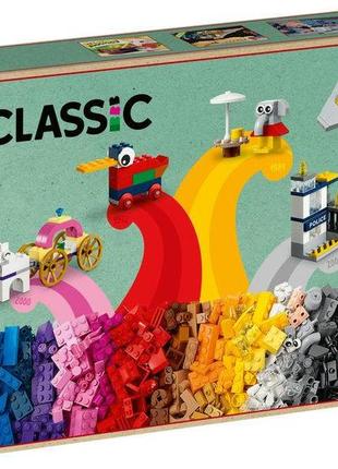Конструктор lego classic 90 лет игры с 15 игрушками для детей 1100 деталей (11021)