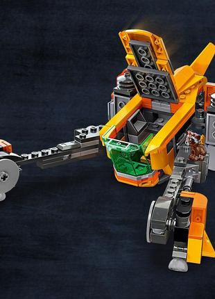 Конструктор lego marvel super heroes зореліт малюка ракети 330 деталей (76254)4 фото