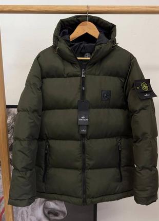 Зимова курточка stone island2 фото