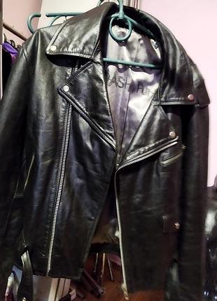 Шкіряна косуха чоловіча