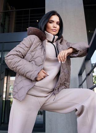 Теплые брюки на флисе5 фото