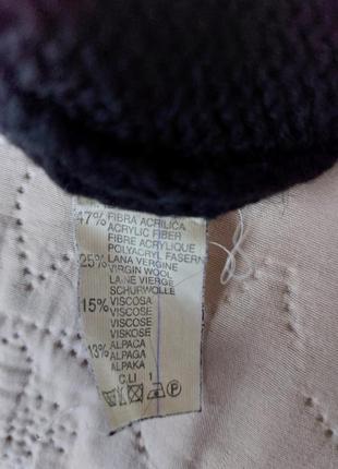 Теплий светр альпака+лана 4