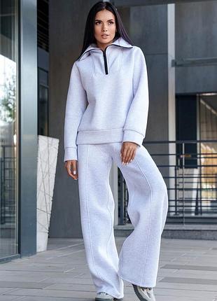 Теплые брюки на флисе5 фото