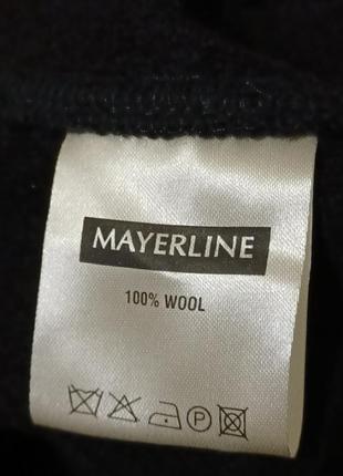 Брендовый 100% шерсть супер теплый черный пиджак жакет кардиган mayerline4 фото