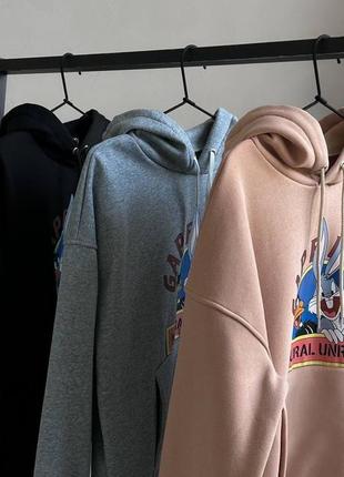 Худі oversize “looney tunes” на флісі