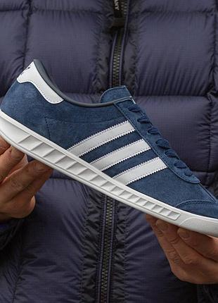 Шикарные стильные кроссовки "adidas hamburg"4 фото