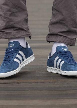 Шикарные стильные кроссовки "adidas hamburg"8 фото