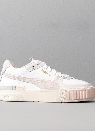 Кроссовки женские puma Casuals cali sport, белые, пума кали спорт, кросівки