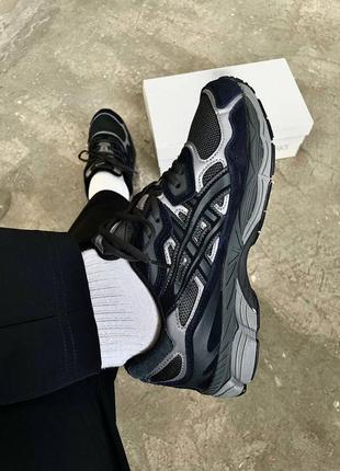 Asics gel nyc graphite grey black