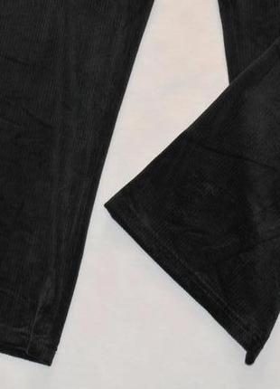 Женские велюровые спортивные штаны размер в рубчик 48-54 esmara нитевичка3 фото