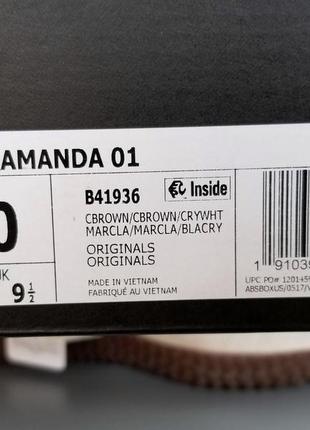 Кроссовки оригинал adidas originals kamanda "clear brown/crystal white" art. b419369 фото