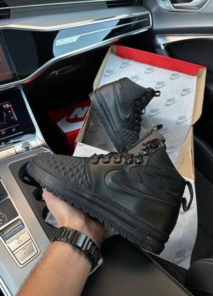 Кроссовки nike lunar force 17 duckboot black fur