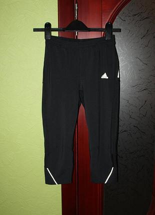 Спортивные капри, бриджи, adidas, оригинал, указан размер s