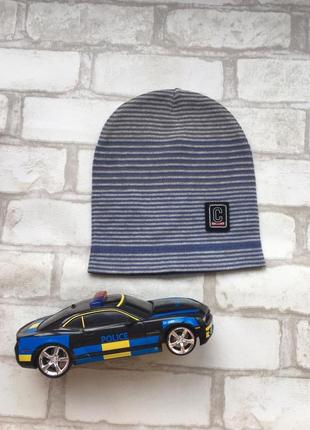 Детская демисезонная шапка на мальчика anpa 48-50