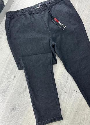 Джинсы на резинке тянуться