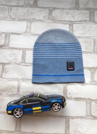 Детская демисезонная шапка на мальчика anpa 48-50