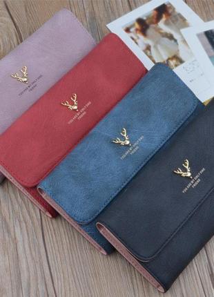 Стильный женский кошелек портмоне классический яркий r 379