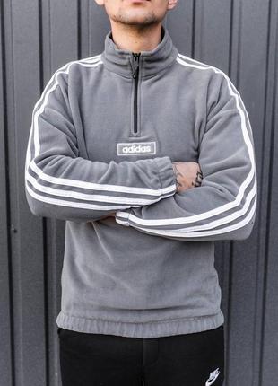 Мужская флисовая кофта adidas