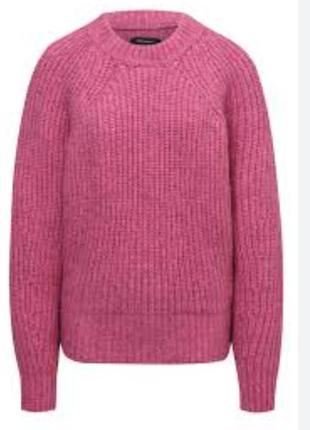 Розовый теплый свитер под isabel marant