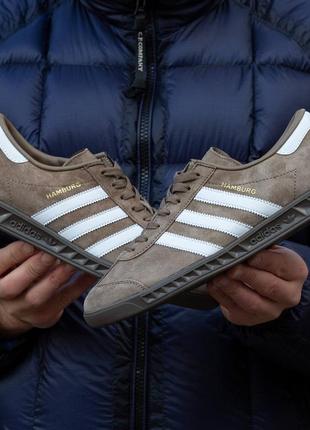 Кросівки adidas hamburg brown